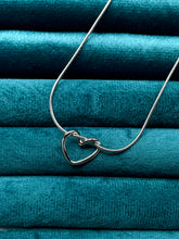 Silver Love Pendant -AGLEAM