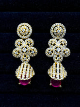 Ruby Blossom Earrings - AGLEAM