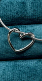 Silver Love Pendant -AGLEAM