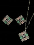 Mint Rose Sparkle Set-AGLEAM