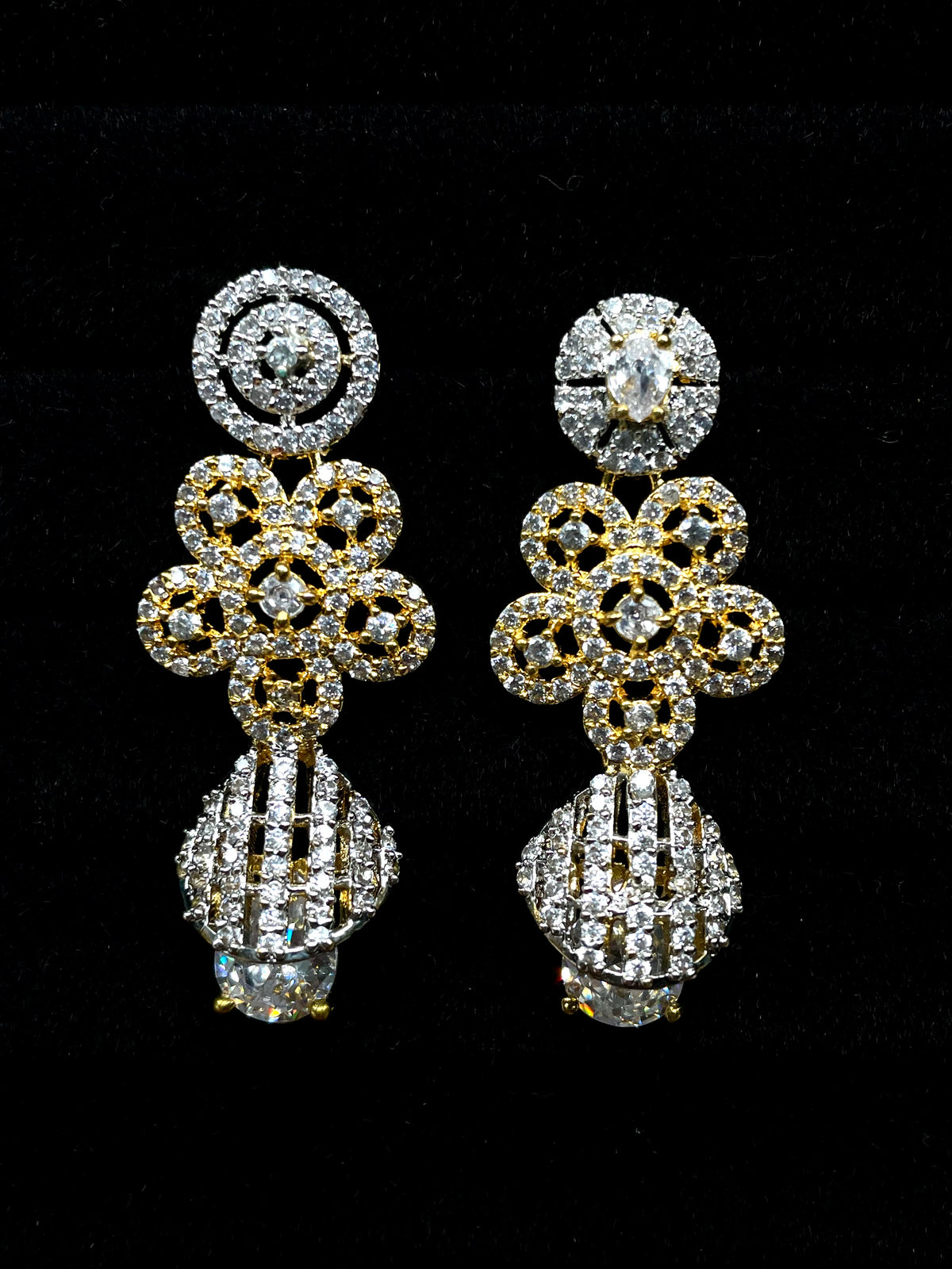 Ruby Blossom Earrings - AGLEAM