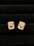 Square Luxe Studs-AGLEAM