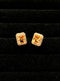 Square Luxe Studs-AGLEAM
