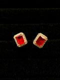 Square Luxe Studs-AGLEAM