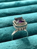 Noir Emerald Ring -AGLEAM