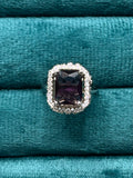 Noir Emerald Ring -AGLEAM