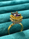 Noir Emerald Ring -AGLEAM