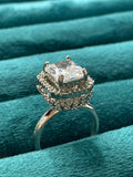 Noir Emerald Ring -AGLEAM